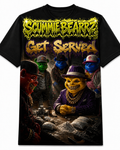 Scummie Bearz Get Served  Collection " Get Served" Purple Unisex Men's T shirt