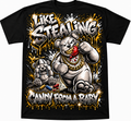 Scummie Bearz  Like Stealing Candy from a Baby Collection "Gold"  Tee