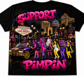 SCUMMIE BEARZ Original OG Collection Support Pimpin Unisex Men's T-Shirt