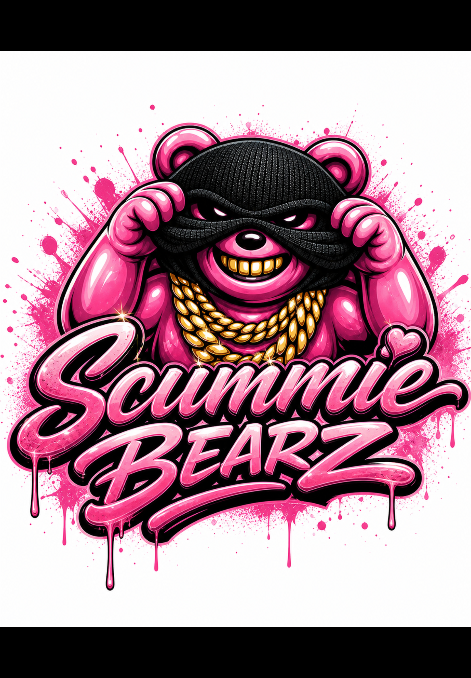 Scummie Bearz Logo Snapback Hat