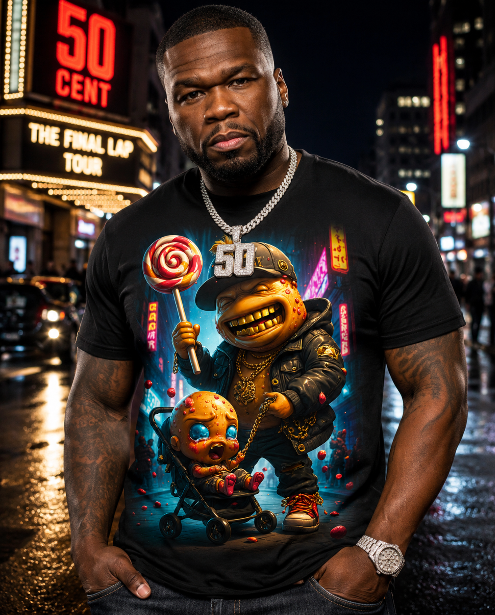 SCUMMIE BEARZ Original OG Collection  Scummie Monster Tee  Unisex Men's T-Shirt