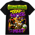 Scummie Bearz Get Served Collection  " Trap House Meet" Tee