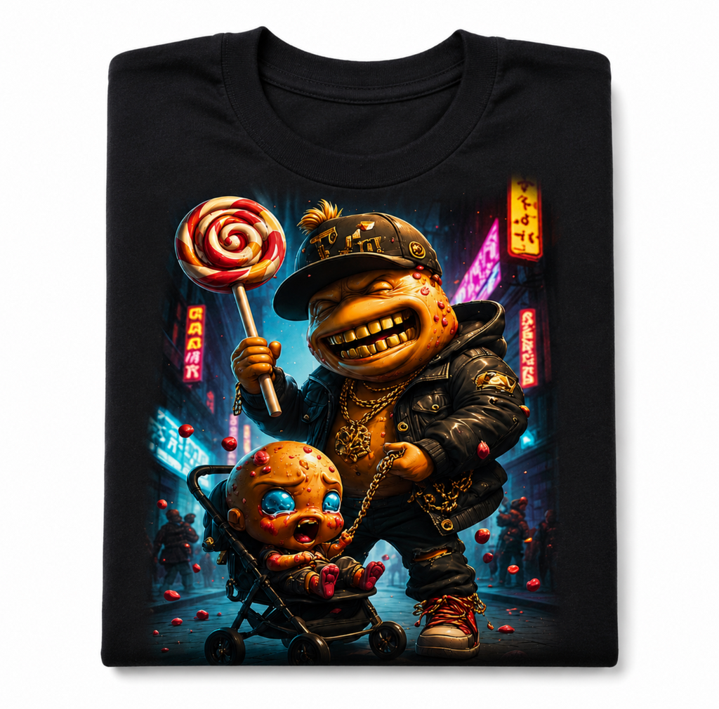 SCUMMIE BEARZ Original OG Collection  Scummie Monster Tee  Unisex Men's T-Shirt