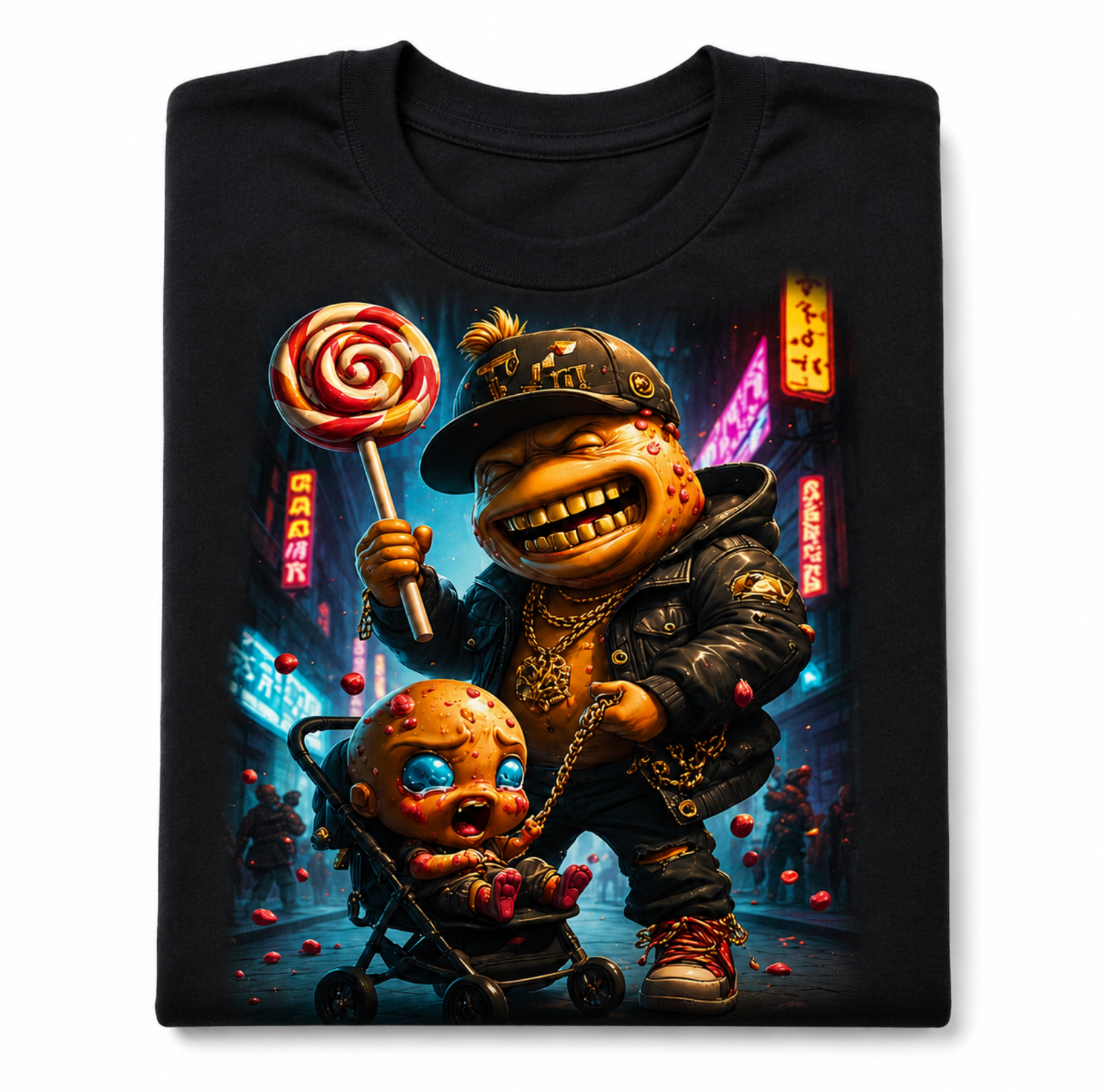 SCUMMIE BEARZ Original OG Collection  Scummie Monster Tee  Unisex Men's T-Shirt